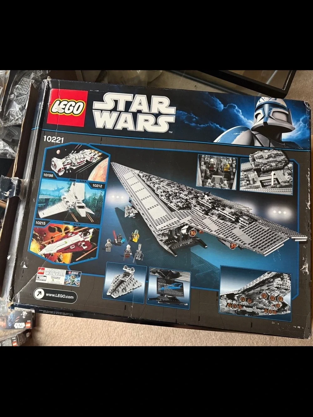 LEGO Star Wars Super Star Destroyer 10221 - Gray & Black